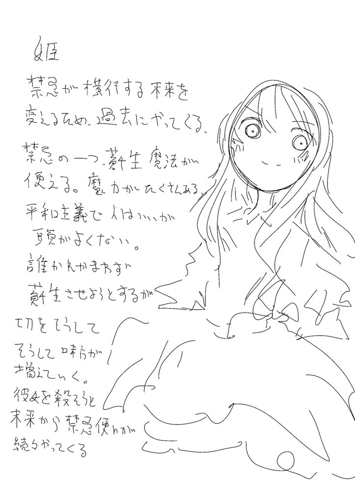 ファンタジーもの考えてる 
