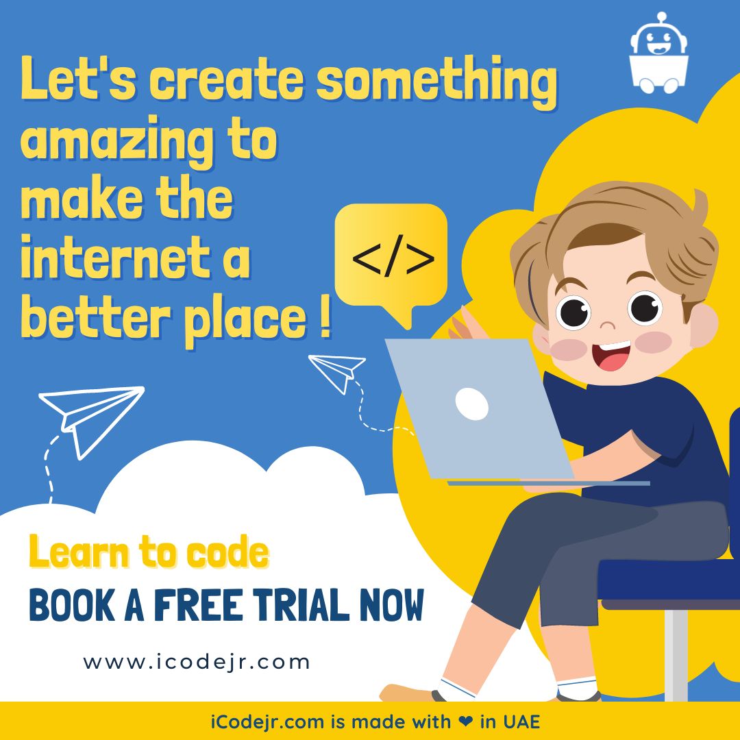 icodejr's tweet photo. Let's create something amazing to make the 
internet a better place !
Book A Free Trial Now:
https://t.co/wyPzj69WPP
#coding #codingkids #kidswhocode #codingfun #kidswhocode💡 #codingisfun #CodingClass #Codingclasses #codingclassesforkids #freetrial #freecodingclassforkids https://t.co/NrxI9UGNMA