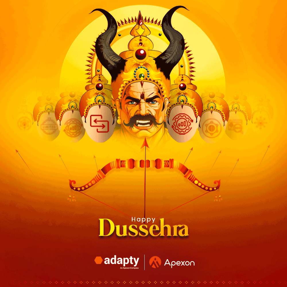 adaptyinc's tweet photo. This #Dussehra take a pledge to defeat Ecommerce roadblocks that limit the business topline. Leverage #Adapty's Ecommerce services and accomplish all your Ecommerce goals with ease! 
Adapty wishes you a Happy Dussehra!
 #HappyDussehra #DussehraFestival  #Vijayadashami2022 https://t.co/SXq6GNY5OB