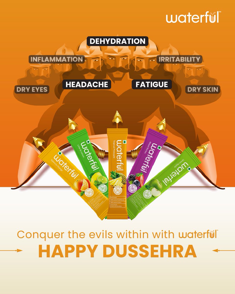 waterfulzero's tweet photo. Wishing you all a very wonderful/Waterful Dussehra! ππ₯³
Order your favourite flavours today. Link in bio
#Waterful #GoWaterful #HydrateWithWaterful #IamWaterful #WeAreWaterful #fyp #fypage #amazonfinds #festivecontent #whatshot #navratri2022 #festiveseason #Topical https://t.co/PvgFUIV3jR