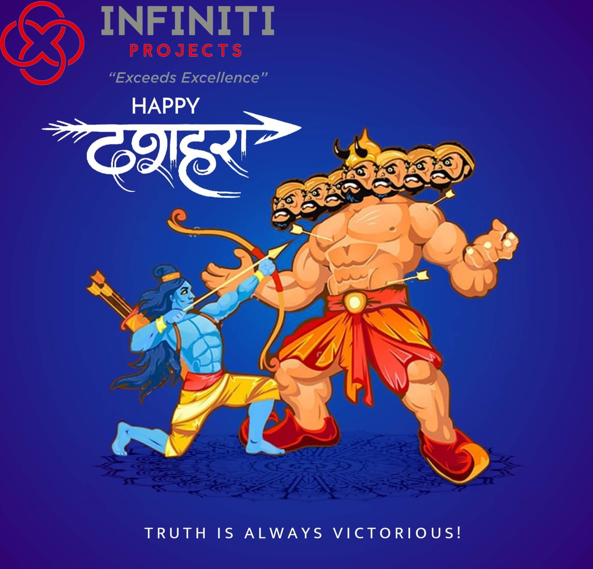 InfinitiProjcts's tweet photo. #HappyDussehra https://t.co/3AqpGmN4zV