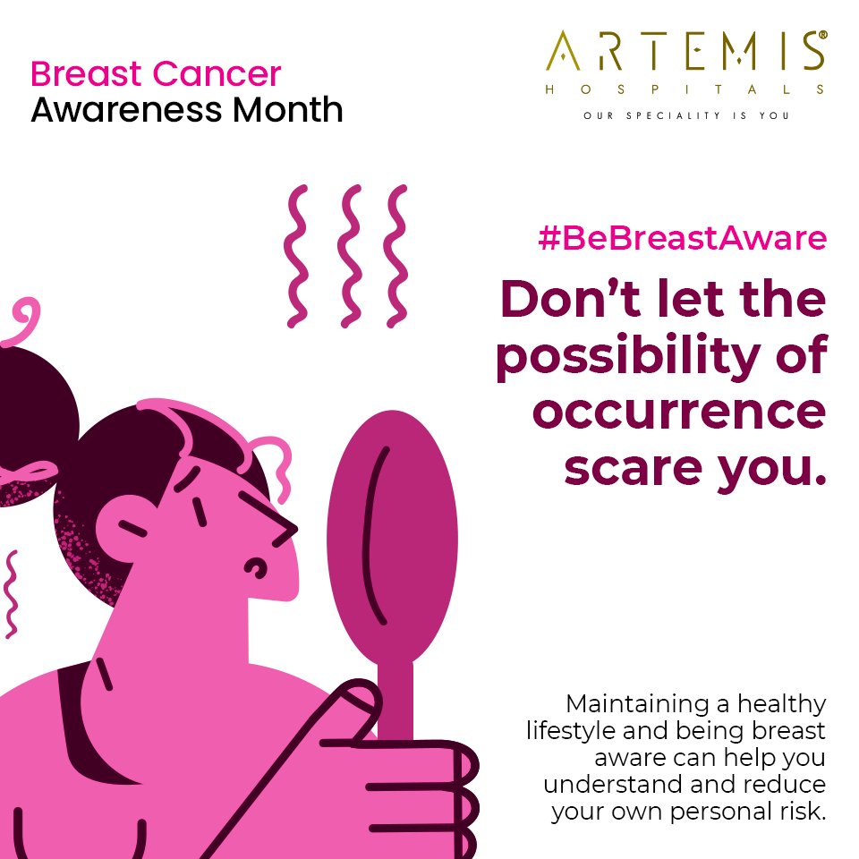 HospitalArtemis's tweet photo. Fear goes along with #breastcancer at virtually every step of the process. For some people, it is a barrier that prevents them from getting routine #mammograms or following up when a test shows an abnormality. Being breast aware & #regularscreening helps reduce your risk. https://t.co/4WAjZR1ny7