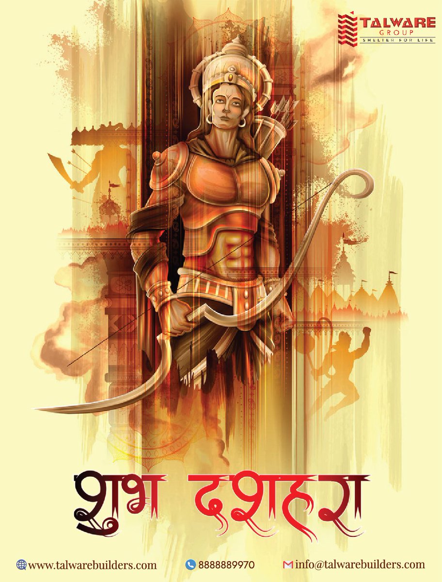 BTalware's tweet photo. Shubh Dasera! #Dussehra #JaiShreeRam https://t.co/MaKtWZhoDr