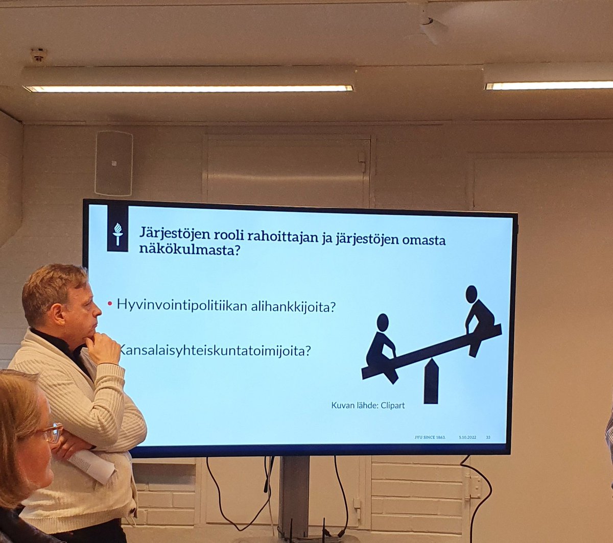 Ovatko #järjestöt hyvinvointipolitiikan alihankkijoita vai kansalaisyhteiskuntatoimijoita #valtionavustukset #hyvinvointialue #järjestöbaro <a href="/SOSTE10/">SOSTE Suomen sosiaali ja terveys ry</a> @PKSotu @MaaritaM <a href="/SAaltoMatturi/">Sari Aalto-Matturi</a> <a href="/Mige_Lehtonen/">Mikko Lehtonen</a> <a href="/VeliMattiAhtiai/">Veli-Matti Ahtiainen</a> <a href="/TiinaSivonen/">Tiina Sivonen</a> <a href="/miljkarj/">Milja Karjalainen</a> <a href="/HahlWeckstrom/">Anita Hahl-Weckström</a> <a href="/riittasarkela/">Riitta Särkelä</a>