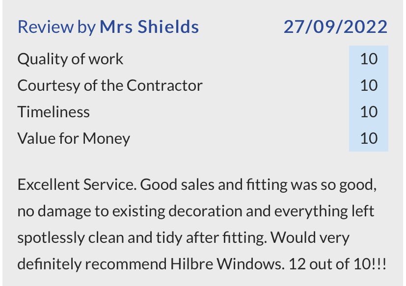 And this is why we remain really your only sensible choice for all your double glazing needs
0151 632 5550
hilbrewindows.co.uk