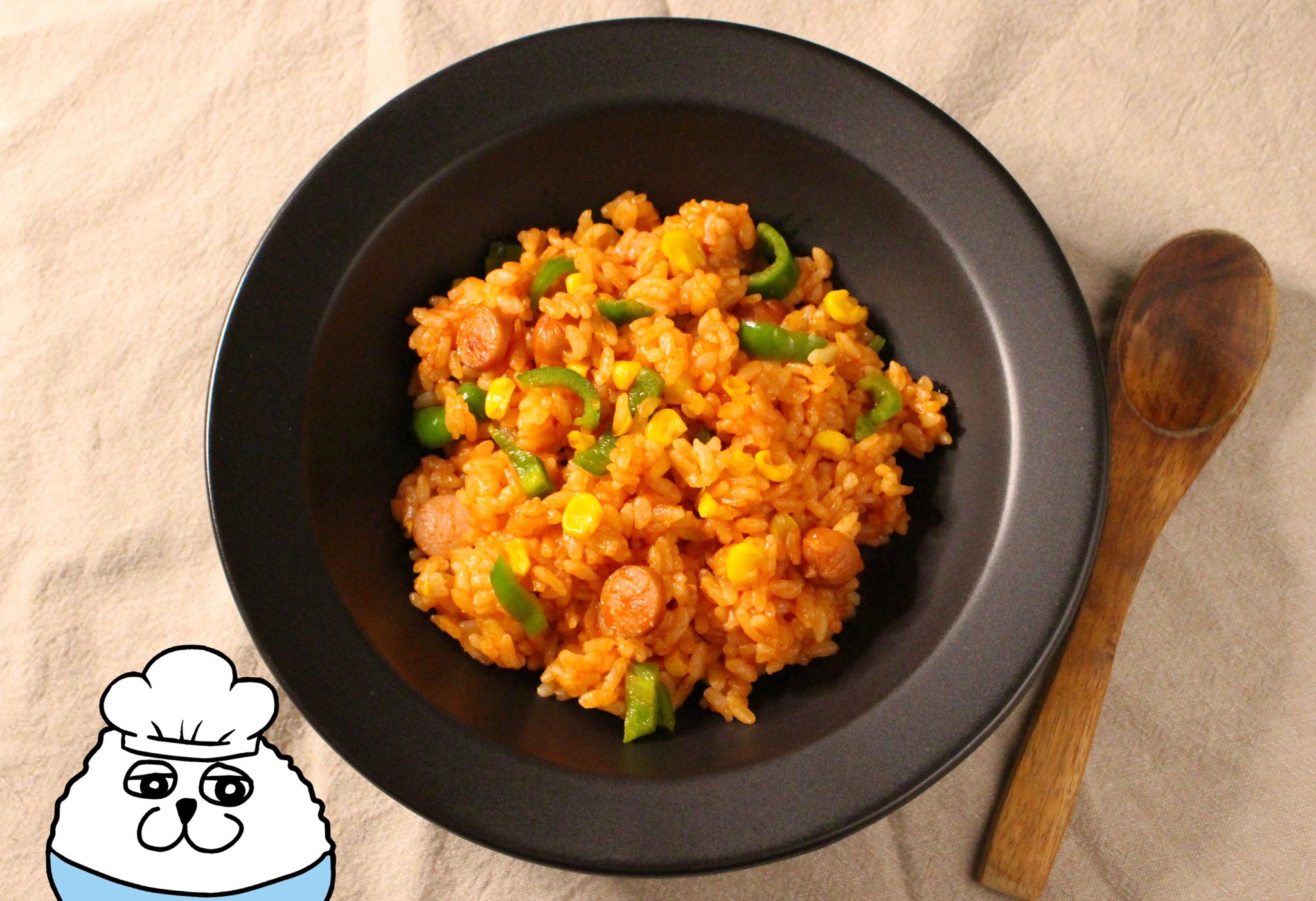 麦ライス シェフ 料理家 これが美味しいケチャップライスの黄金比 ぜひ覚えください 材料 ごはん0g バター大1 玉ねぎみじん切り1 2個 ピーマン1 2個 缶詰コーン大1 ウィンナー薄切り1 2本分 ケチャップ大5 醤油小1 2 麦ライス T Co