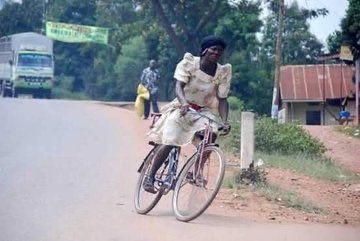 Picture taken on the morning of 31st December as people are leaving village to attend the largest night of prayer as we enter the new year 😂 #NightOfPrayer