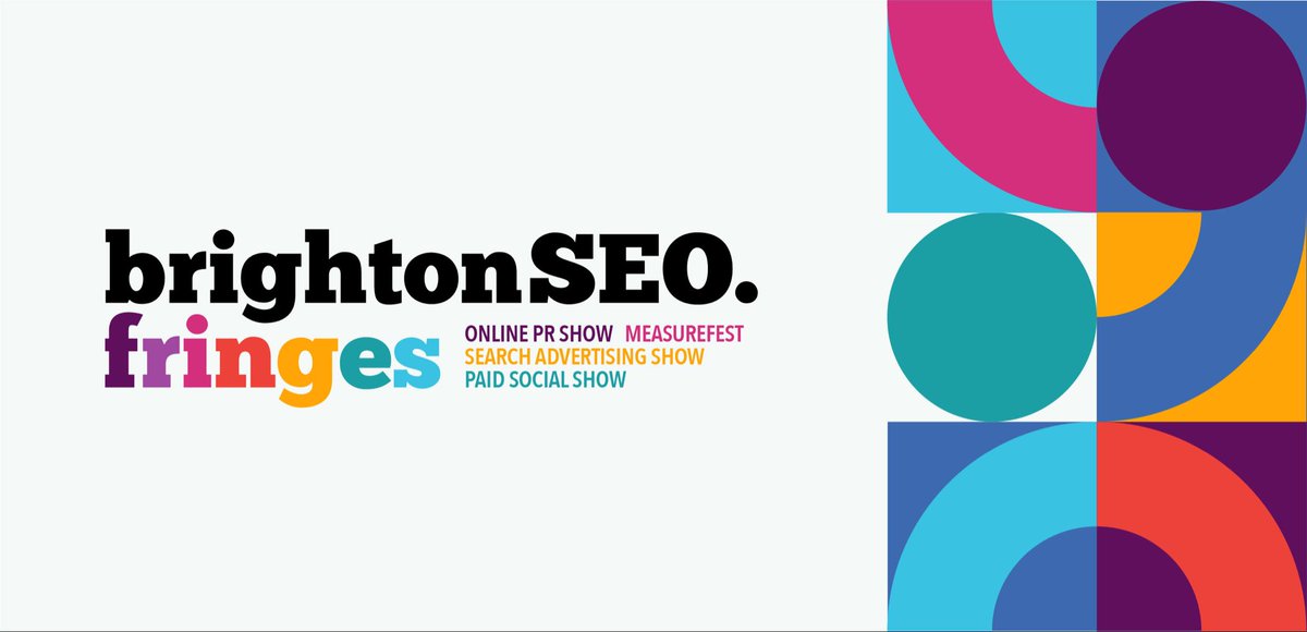 I'm looking forward to attending my first MeasureFest and BrightonSEO! Do drop me a message if you're down in Brighton today or tomorrow and fancy grabbing a coffee (or 🍺)!

#BrightonSEO #MeasureFest