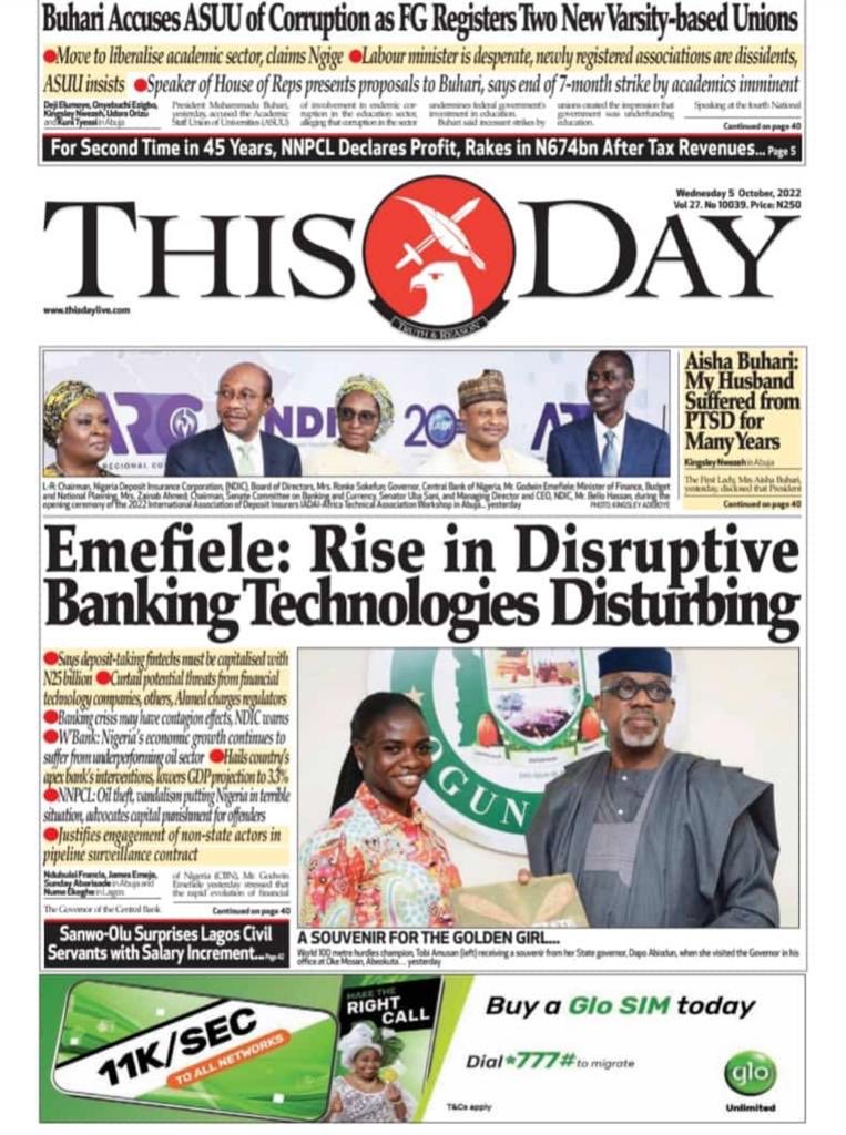 NonsoMOkpala's tweet image. News of the day