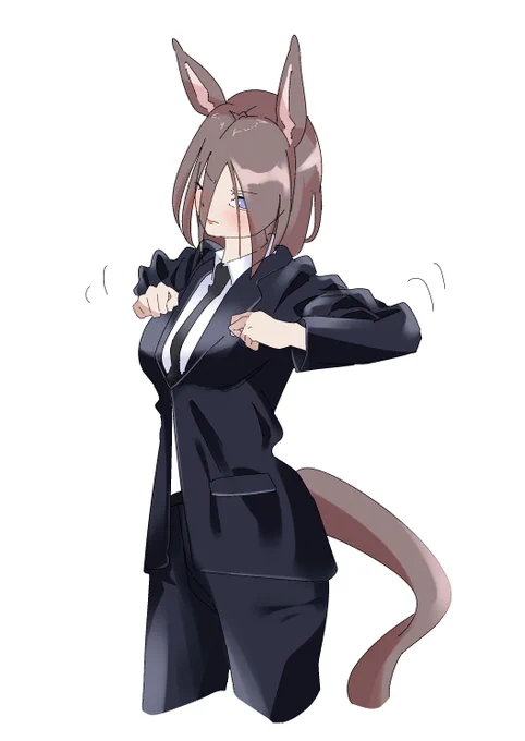スーツの女帝 #ウマ娘 