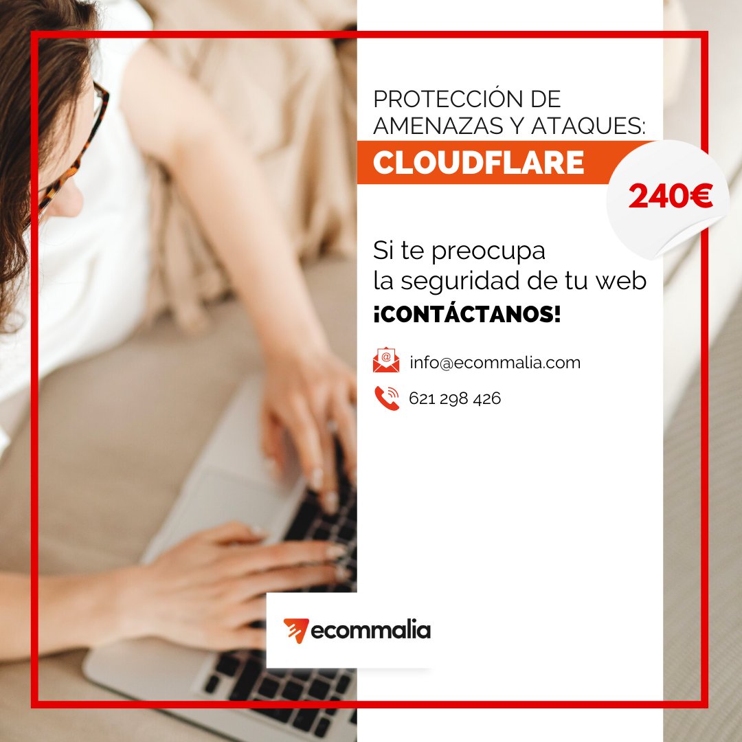 ecommalia's tweet photo. Si te preocupa la seguridad de tu web, ¡aquí tienes la solución!➡️ Protección de amenazas y ataques: CLOUDFLARE

🔸 Detección de vulnerabilidades para la protección del sitio web.
🔸 Pago único: 240€

Si estás interesado, ponte en contacto.
📩 info@ecommalia.com
📱 621 298 426⁣ https://t.co/3g56s0cJz3