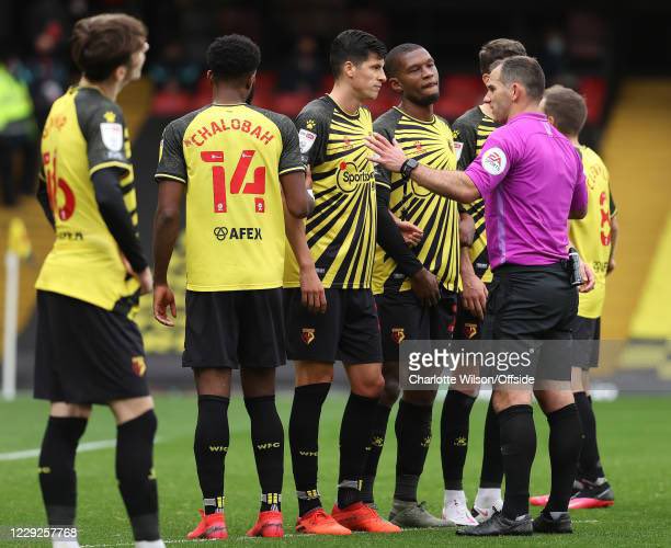 Tim Robinson and Stroud in the same Officiating team… #watfordfc  
