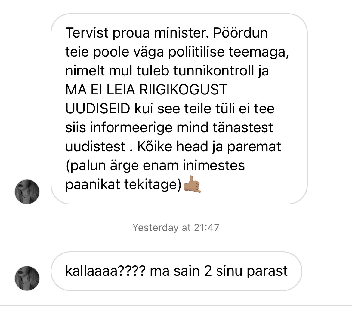 kajakallas's tweet photo. Eile süüdistati mind selles, et metsas pole seeni. Täna selline sõnum. Eesti õpetajatele palju jaksu! https://t.co/ys0gJ005BL