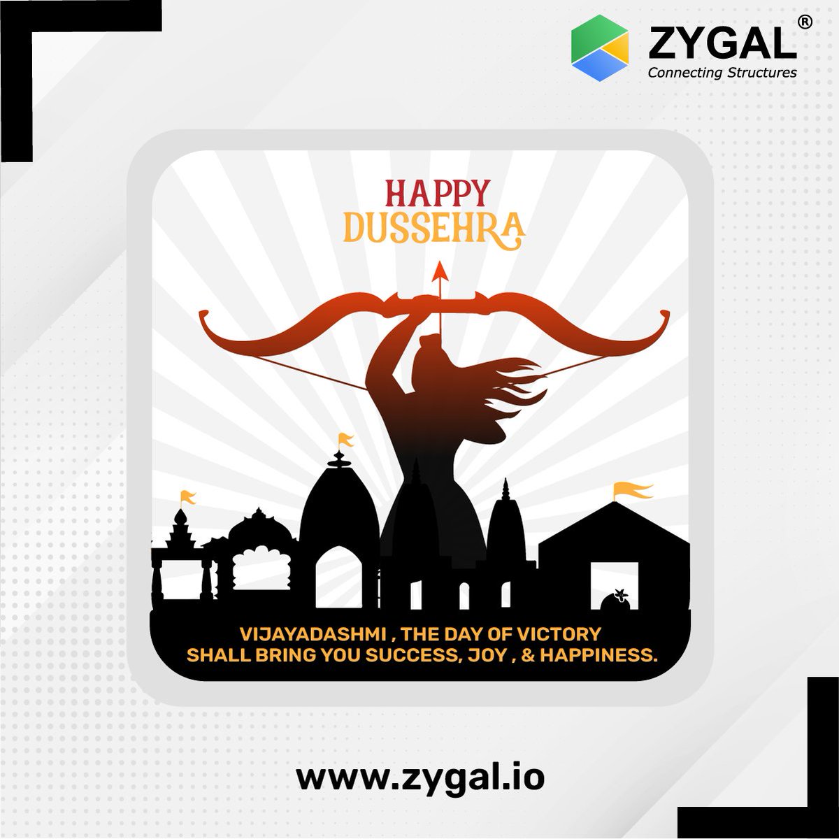 IndiaZygal's tweet photo. May the celebrations never end for you…. May the special occasion of Dussehra bring along great opportunities for you to succeed in life…. Happy Dussehra!!! https://t.co/5VvoucAIRK