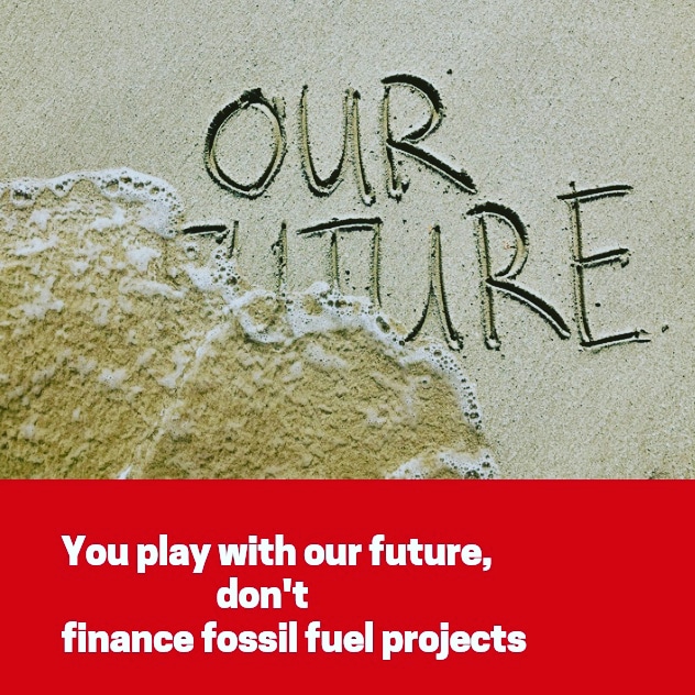 ibraheemlass's tweet photo. STOP FINANCING FOSSIL FUELS PROJECTS BECAUSE IT HAVE NEGATIVE IMPACT ON ALL OF US.

#ClimateJustice #climateemergencydeclaration #ClimateActionNow https://t.co/vXxpjbYukM