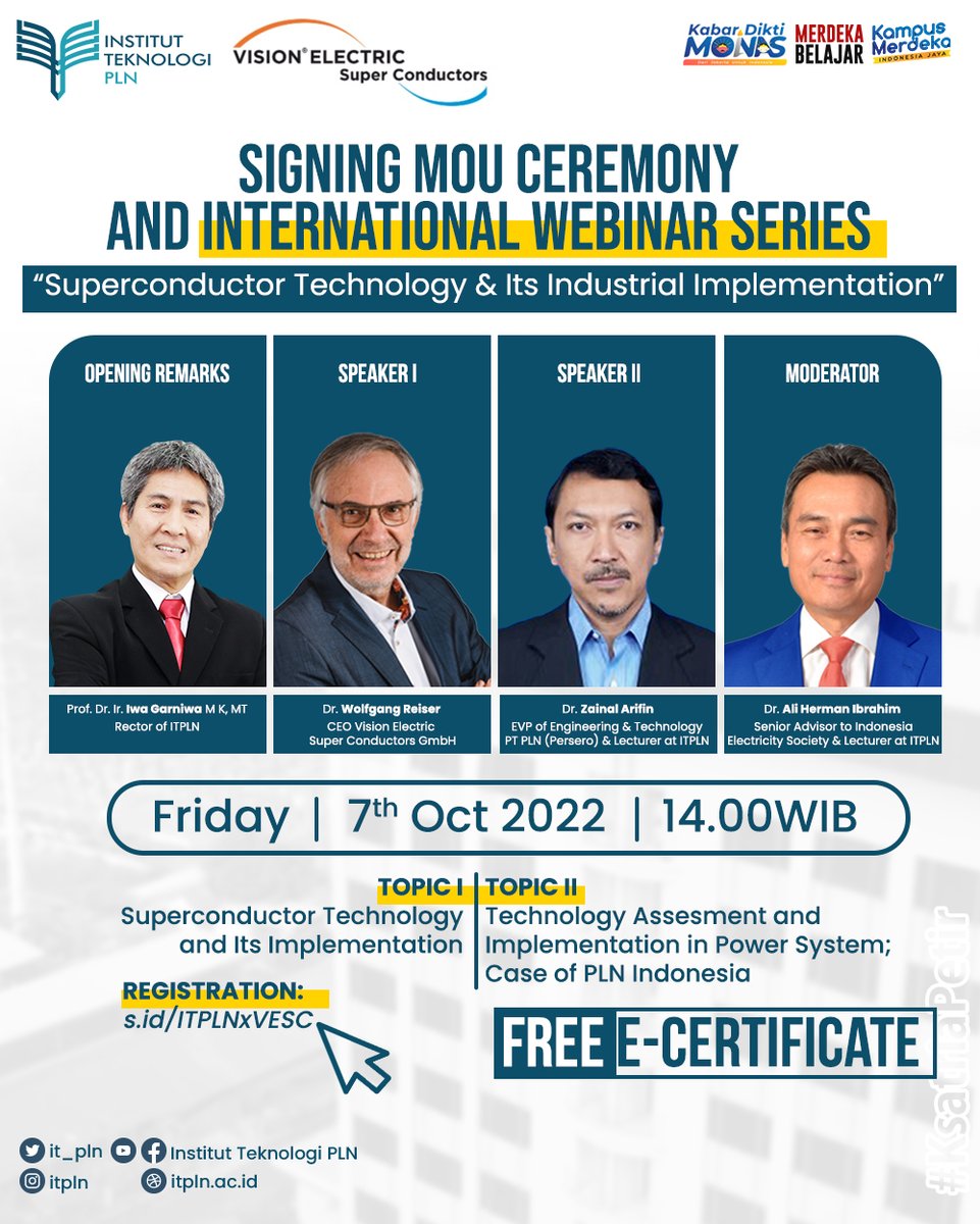 Institut Teknologi PLN tweet media