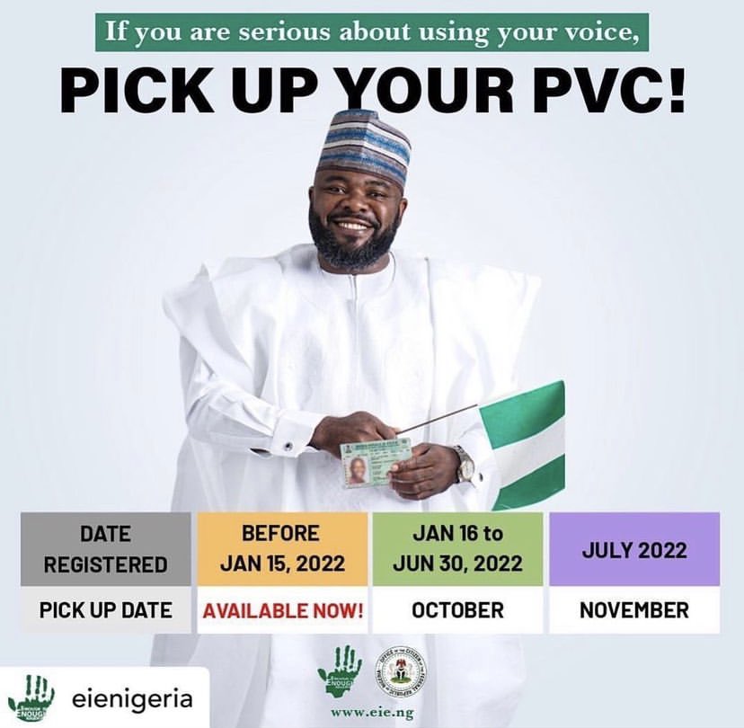 Rinu Oduala On Twitter This Is How To CollectYourPVC If You Have 