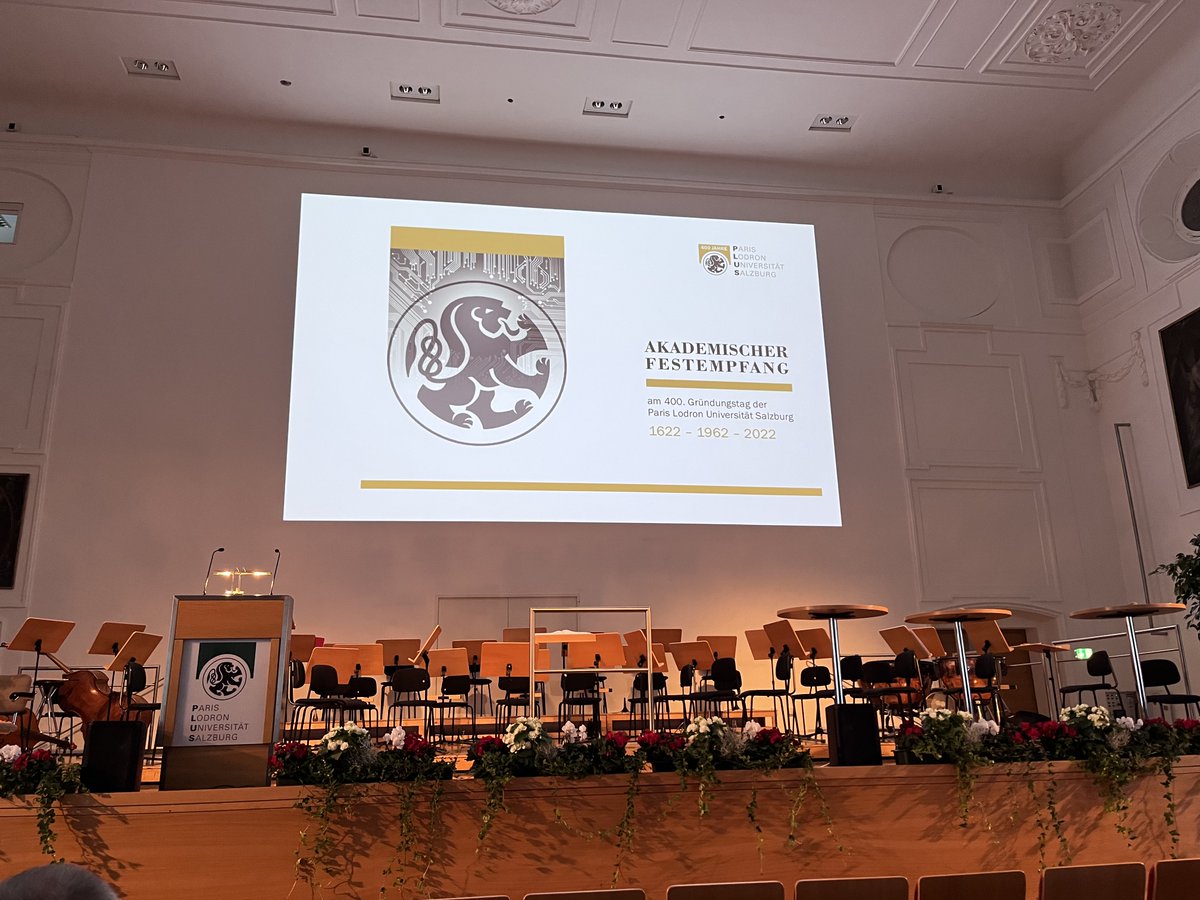 Congratulations to Paris Lodron University of Salzburg to their 400th birthday - 1622 - 2022!
#parislodronuniversity #Salzburg #Thursdaysforresearch