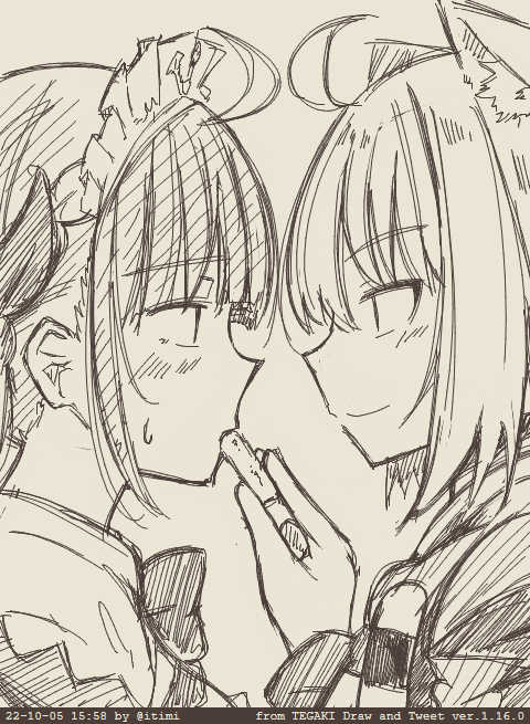 🍪 #あくおか  #tegaki_dt 