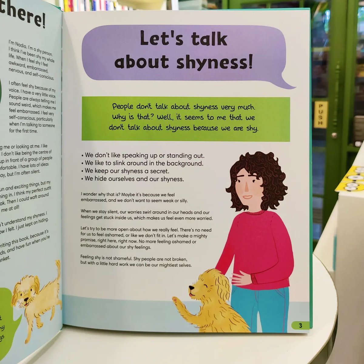 ReadandRise01's tweet photo. Shyness is often misunderstood. It's not a personality flaw, it's a complex trait with many positive aspects. However, shyness means many kids struggle to speak up in class, get involved in activities, make friends, put themselves forward, and compete. 

#readandrise #shykids https://t.co/nJojKfE9s5