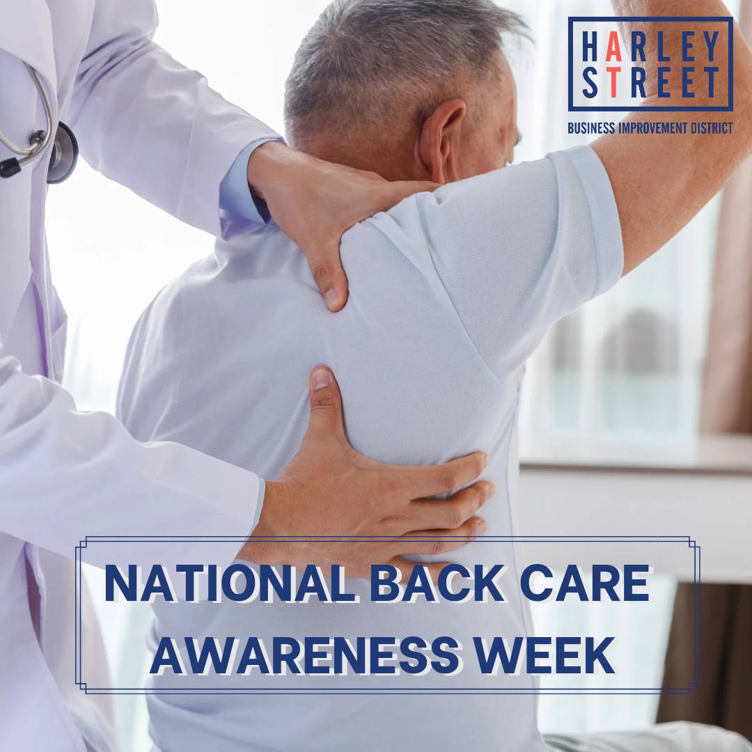HarleyStreetBID's tweet photo. We have your back.
The #HarleyStreet area has many trustworthy specialists that help prevent injuries,reduce pain, improve movement& guide to great musculoskeletal health like @phoenix_h_group, @hssh_health, @harley_hospital, @LSpineClinic to name a few.
#BackCareAwareness #HSBID https://t.co/oocyC6hDg0