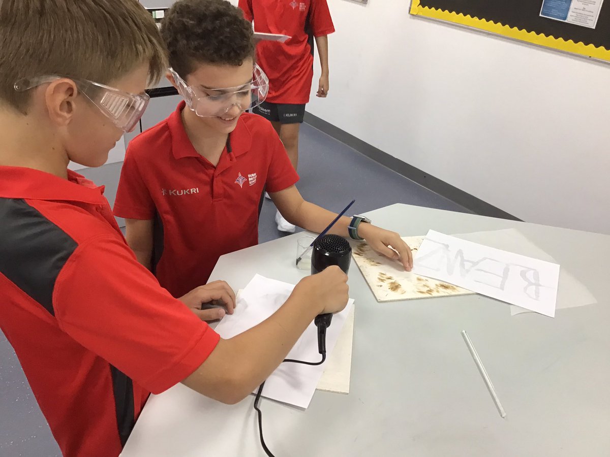 This week in Science Club our students <a href="/DubaiBritishJP/">DBS Jumeirah Park</a> tried out some fire writing. 🔥 ✍️ #proudlytaaleem #BeginsatDBSJP #Science #ECA <a href="/Taaleem/">Taaleem</a> #firewriting