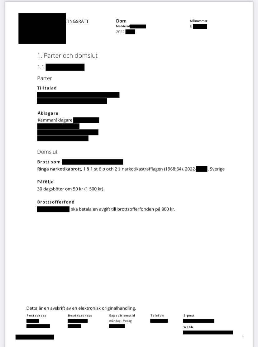 Vem vare? Vem vareee som designa den nya domlayouten? 

Absolut att man ska sträva efter modernisering och att design är vanligen en fråga om tycke och smak men det är för mig helt barockt att designa dokument som utgör rättsstatens fundament som skolarbete i åk 5. 

FÖRE/EFTER