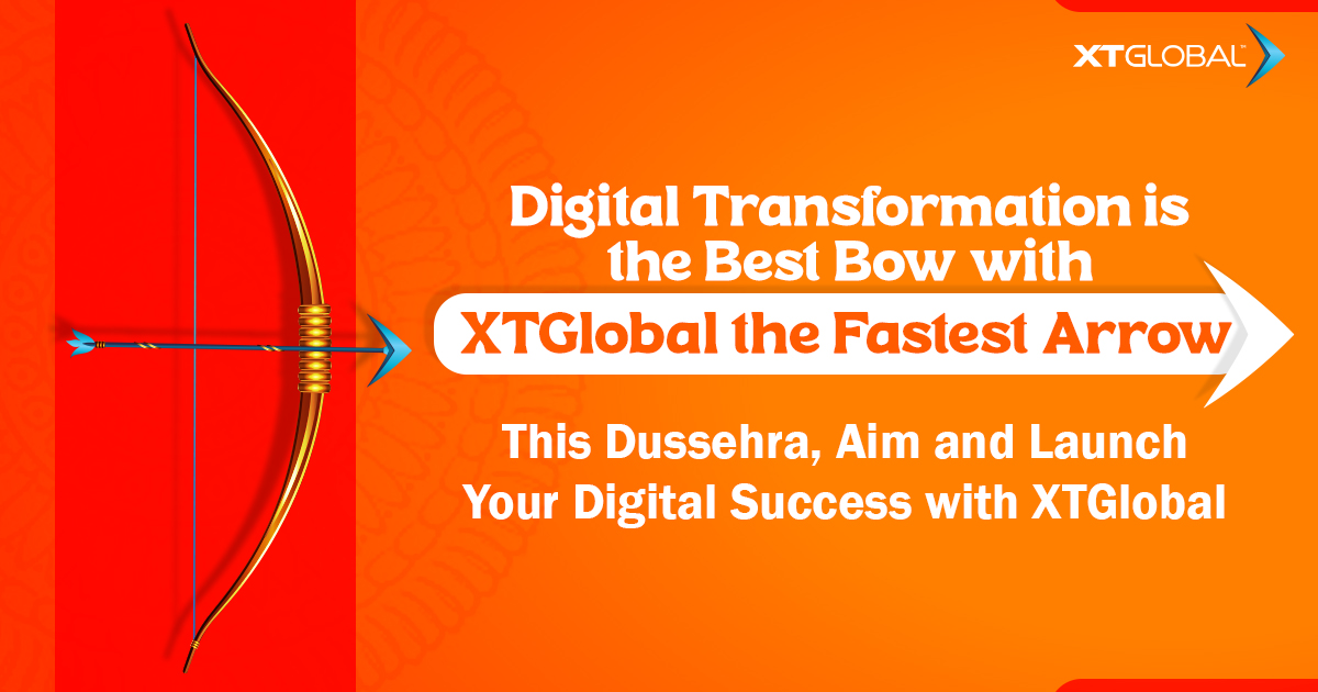 XTGlobal's tweet photo. This Dussehra, win over the errors of old &amp; outdated legacy business processes by celebrating the Victory of your Digital Success! https://t.co/wPIUOZAIBc

#HappyDussehra #WinOverEvil #Dussehra2022 #DigitalVictory #BusinessTransformation #CloudSolutions #LegacySystemModernization https://t.co/xUYUvaD7Vm