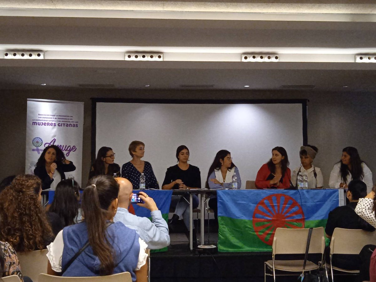 calalafondo's tweet photo. Estamos en el 1er Congreso Internacional de Antigitanismo de Género en Bilbao, organizado por #Amuge https://t.co/5cCjqaew9c