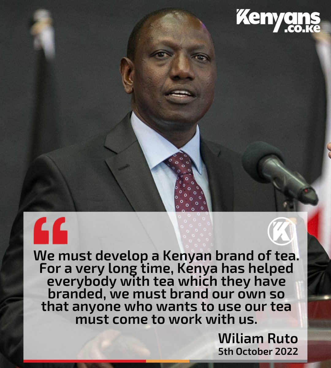 Kenyans Co Ke On Twitter We Must Brand Our Own So That Anyone Who Wants To Use Our Tea Must Kenyans Co Ke On Twitter We Must Brand Our Own So That Anyone Who Wants To Use Our Tea Must
