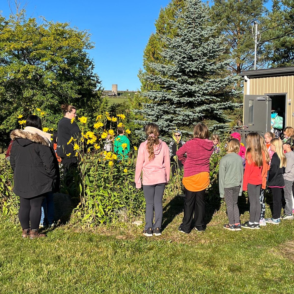 Greenbank_PS's tweet photo. On Friday, we wore orange in support of the National Day for Truth and Reconciliation and to honour residential school survivors.  Last week, Ss engaged in learning that continues throughout the year as part of our commitment to Indigenous rights and education. @DDSBSchools https://t.co/AfTogyoR23
