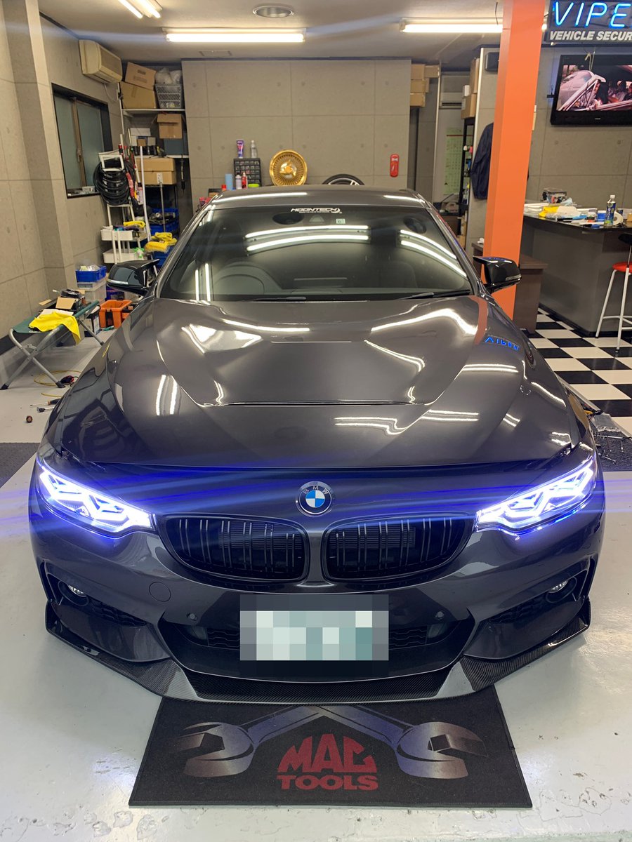 LShimiken's tweet photo. FHILLのF32にVIPERインストール完了👍
もちろんETCミラー下のLEDはセキュリティ連動です。
スタンスネーション楽しんできてください。
次のM2もお待ちしております♡
#bmw
#f32
#viper
#盗難防止
#vipersecurity https://t.co/OMWJC4tG3O