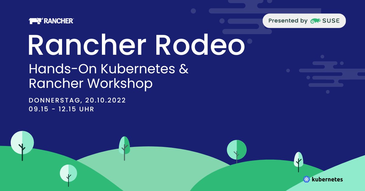 SUSE_DACH's tweet image. Möchten Sie mehr über #KubernetesManagement und #Rancher erfahren? Unser nächstes Rancher Virtual Rodeo ist im Oktober geplant. Frühzeitig anmelden!
➡ okt.to/aMLBbr
#SUSE #Rancher #Kubernetes #container