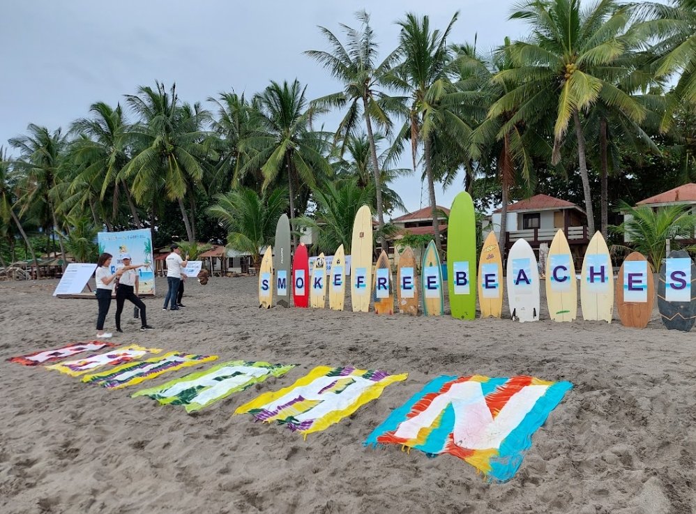 EAroban's tweet photo. “What we need to burn on a daily basis are calories and not tobacco. Stay healthy and happy with no tobacco."

#Smokefreebeaches
#SmokefreeBataan
#1Bataan
#BeholdBataan https://t.co/LsmgoNbe5C