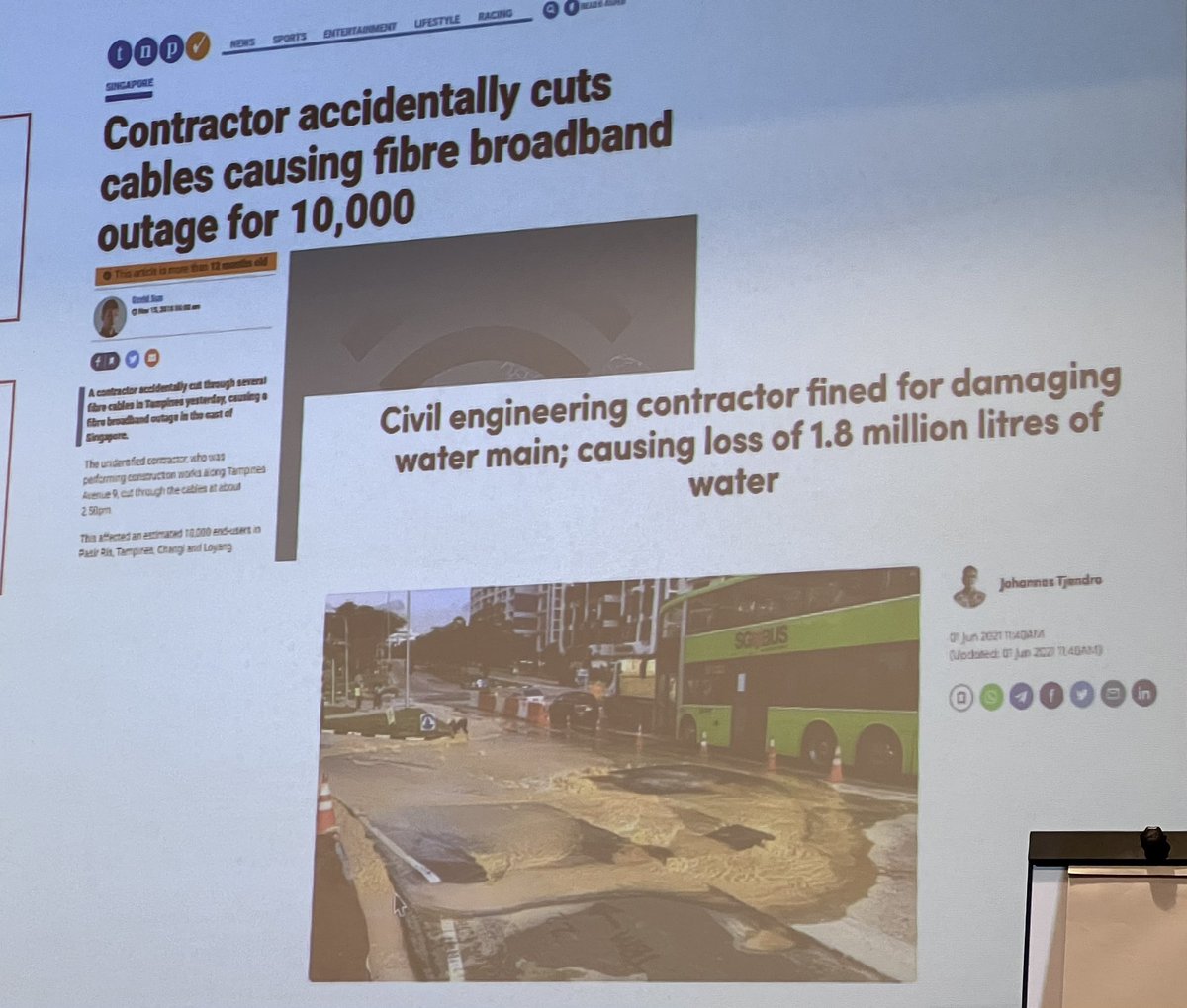 nadinesa's tweet photo. Why @opengeospatial members are developing a standard for underground infrastructure! https://t.co/2TaVirolSM