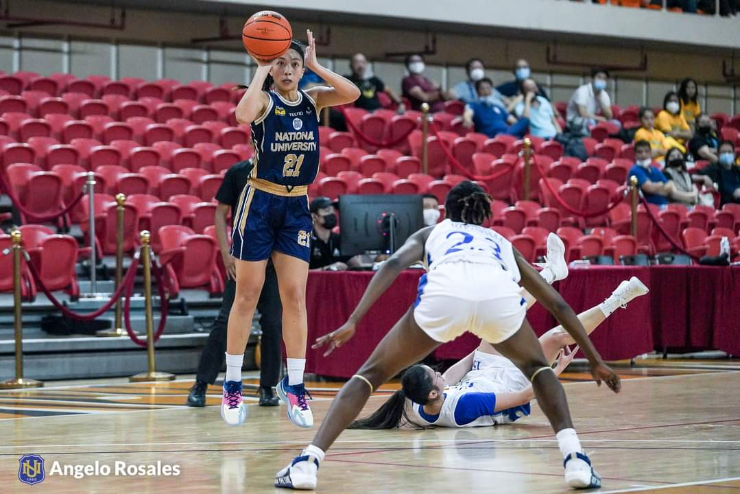 NationalUPhil's tweet photo. Congratulations to the NU Lady Bulldogs for winning against Ateneo (52-89) today at the UST Quadricentennial Pavillion. 

Player of the Game: 
Karl Pingol - 17pts, 4 reb, 2 ast, 4stl 

📸 Angelo Rosales 

#GalingNU #PusongNationalian  #UAAPSeason85 https://t.co/MGE3WZFmF5