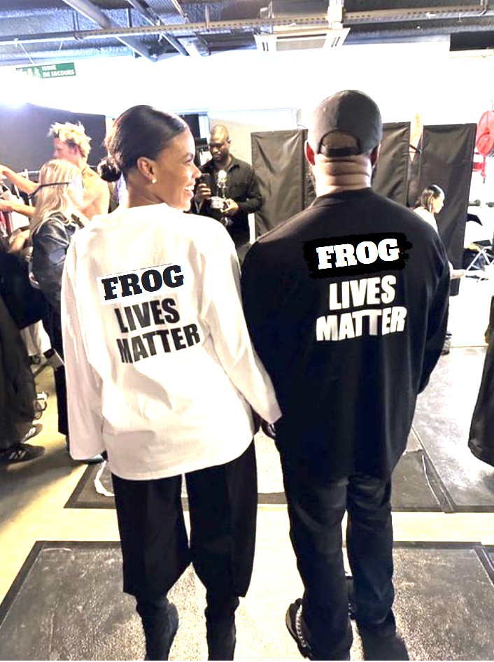 frog__syndicate's tweet photo. Y’ll fuckin with the new @kayne?!?!? 🐸🐸🐸 
#Kayne #yeezy #frogs #frogfam #pepe #adidas #CandaceOwens https://t.co/RAKYDngeyh
