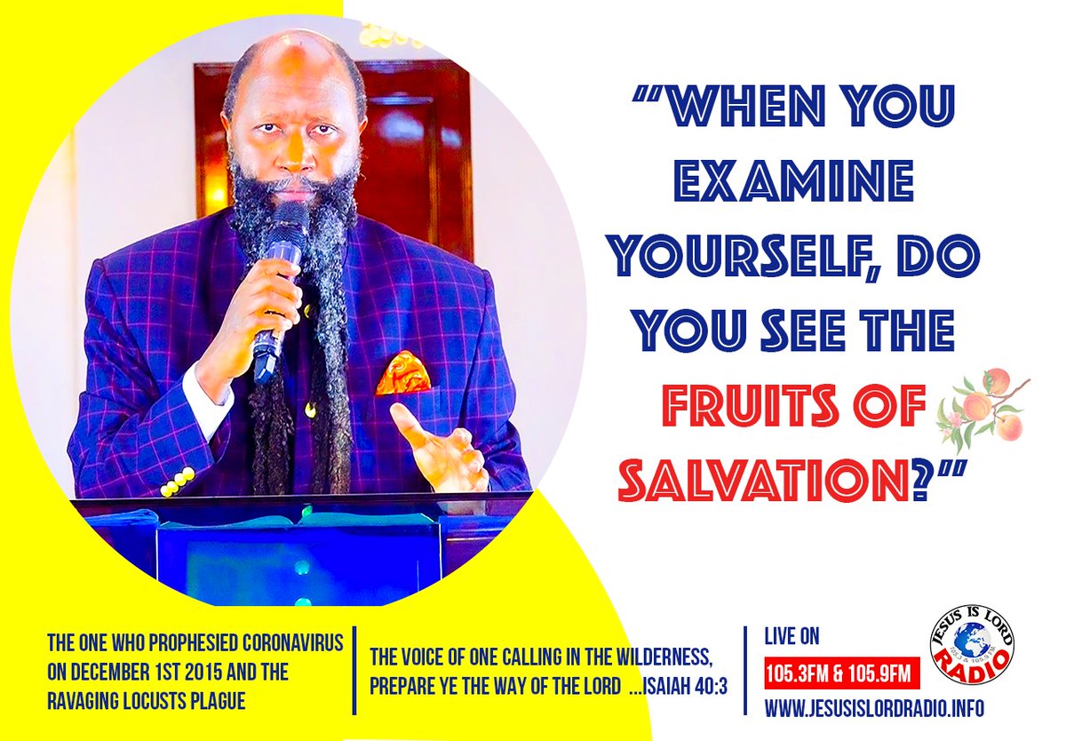 ChristineGitau2's tweet photo. Those that are BORN AGAIN properly have received the GRACE. It has TRANSFORMED them to say NO to ungodliness, sexual sin, worldly passions, wickedness. And TAUGHT them to say YES to godliness, Holiness, Righteousness, Fear & Wisdom of GOD..
https://t.co/vsUUmQqxA5
#WordProgram https://t.co/4bfqiluhOD