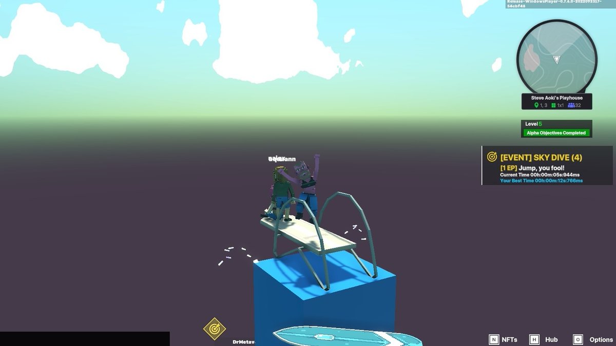 annap1092's tweet photo. @TheSandboxGame @steveaoki I just participated in the #SandboxAlphaS3Giveaway for a chance to win 500 SAND! Found the high diving board in @steveaoki's Playhouse, check out my screenshot below!
👇 https://t.co/bmXcgAhbSY