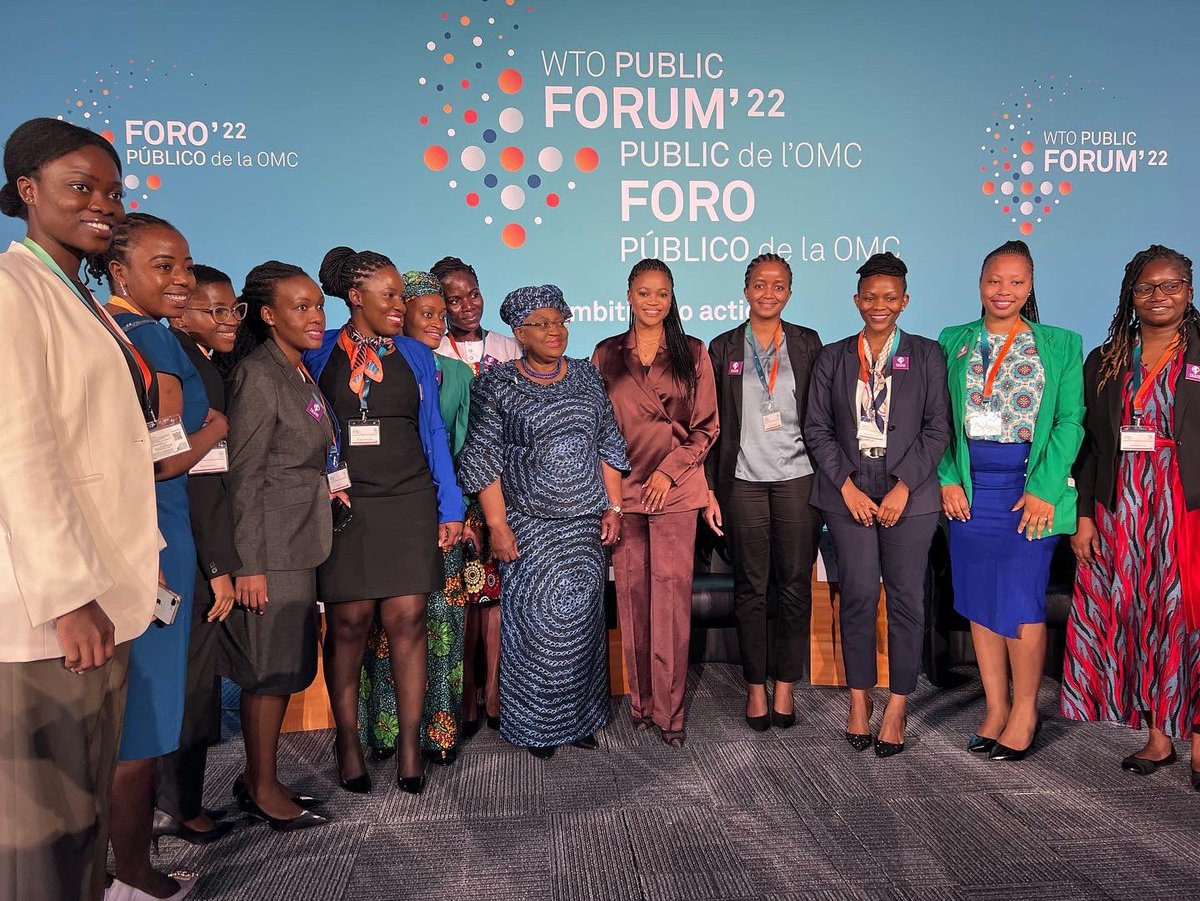 WE had a dream of a fellowship for young African women economists. 
Last week we ushered our selected Young African <a href="/TradeExperettes/">TradeExperettes</a> #YATES to the <a href="/wto/">WTO</a> Public forum! 
This trip was made possible by <a href="/TradeEconomista/">Hanna C. Norberg</a> &amp; <a href="/KasGeneva/">MD Geneva | Konrad-Adenauer-Foundation</a> .