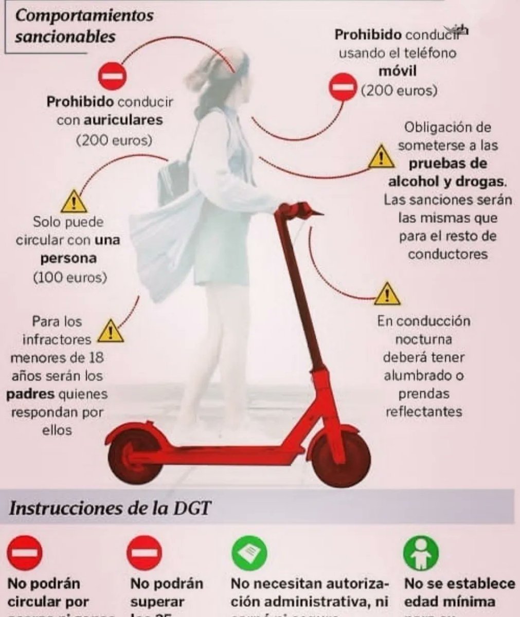 AutoEscCimarro's tweet photo. De vez en cuando,vemos patinetes eléctricos,haciendo cosas que no deben y que están prohibidas.Aunque algunos piensan,"total sólo es un patinete, que va a pasar..." , puede pasar y mucho,nosotros decimos "nunca pasa nada,hasta que pasa".
@AutoEscCimarro 
#VMP 
#patineteeléctrico https://t.co/vAcRLE3BeV