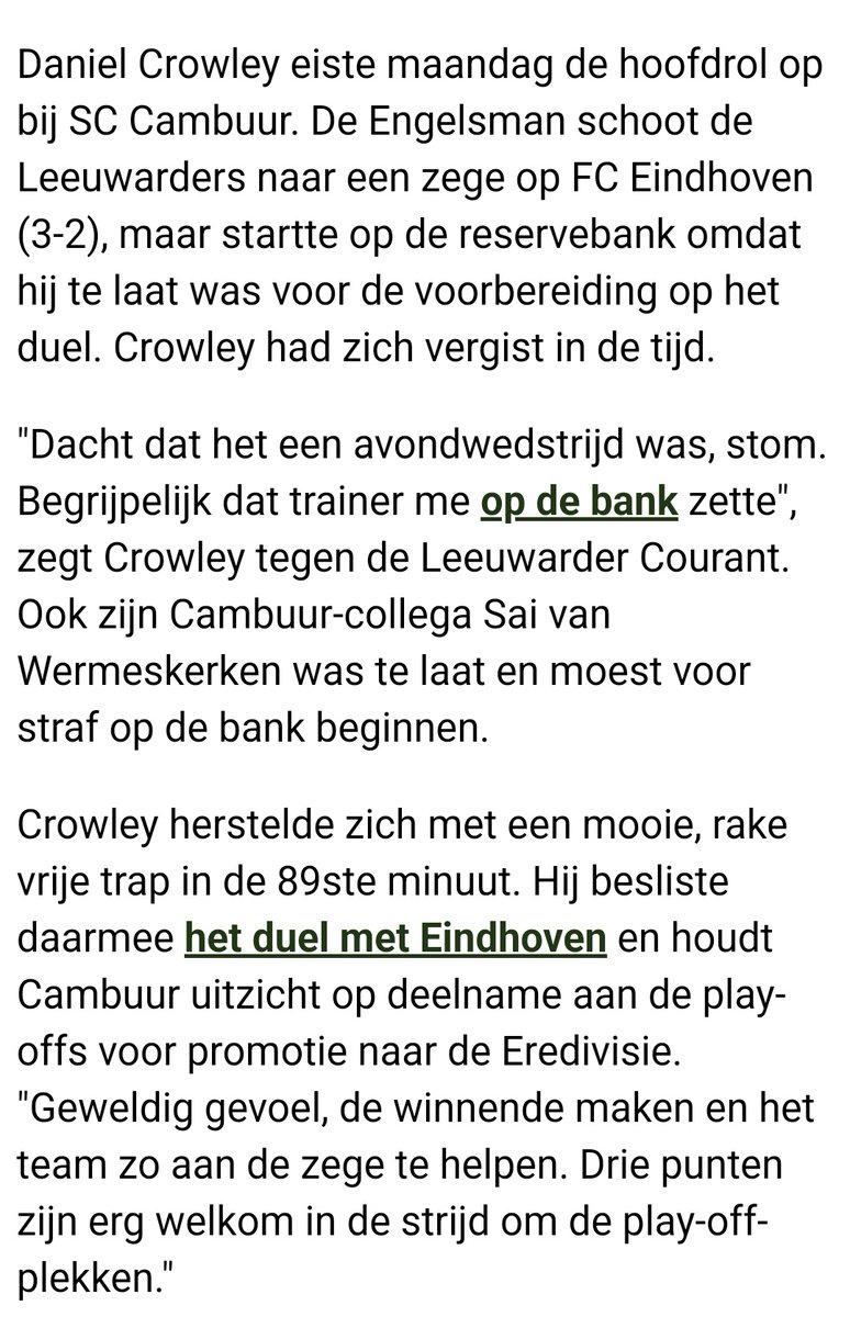 OOCCambuur's tweet photo. #Cambuur https://t.co/4ZsBQ4oPw5