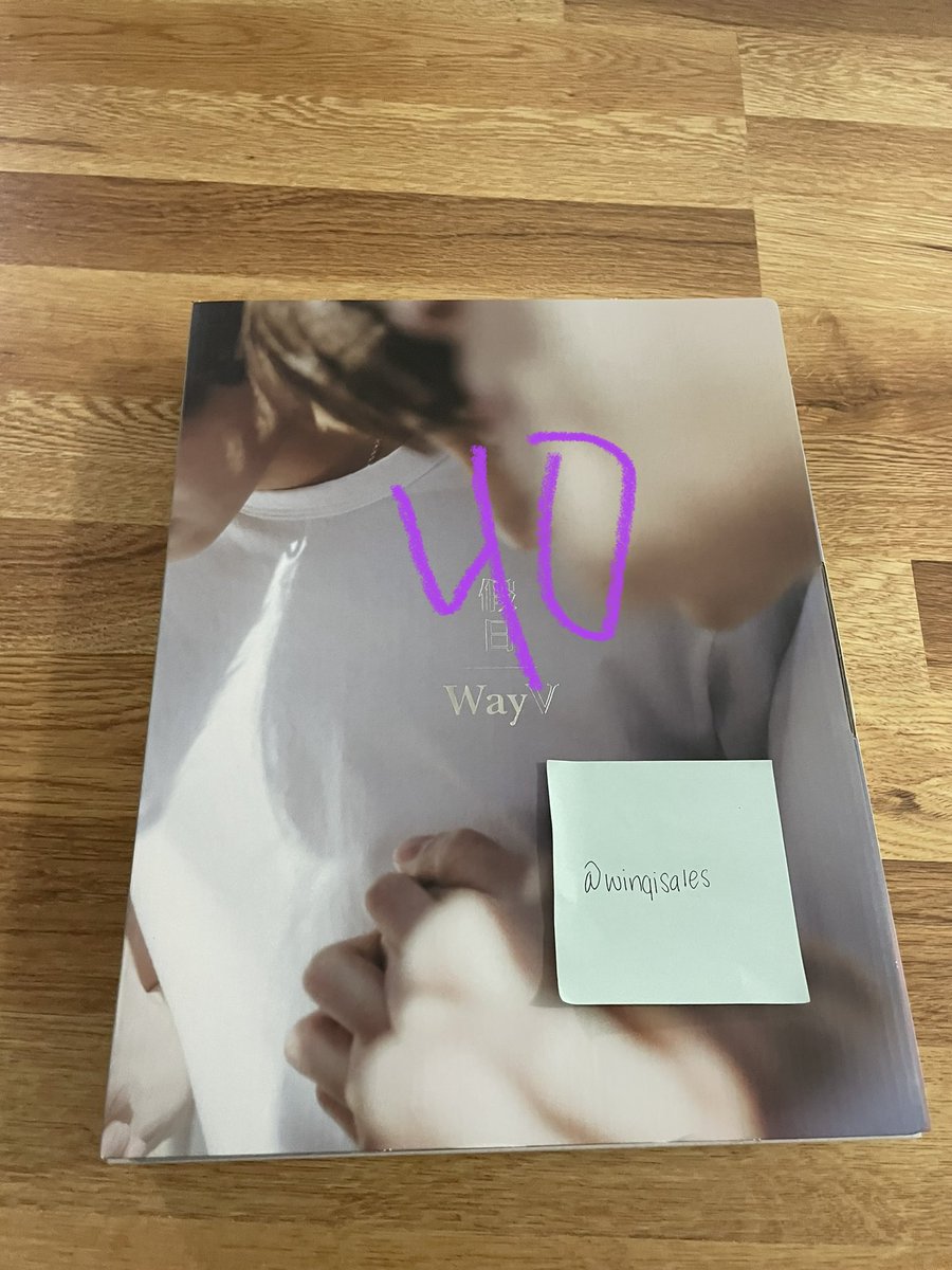 winqisales's tweet photo. WTT / WTS
- have: misc ten pcs &amp; photobook 
- want: price on pics (excl shipping) or trade for wl on ig
- trade USA/CAN only, if buying ww ok
- can take paypal g&amp;s, venmo, or zelle

🏷️: wayv atw fansign owhat nct resonance universe superm holo standee tattoo pb sticker cc pc wtb https://t.co/PukmK9l4wZ