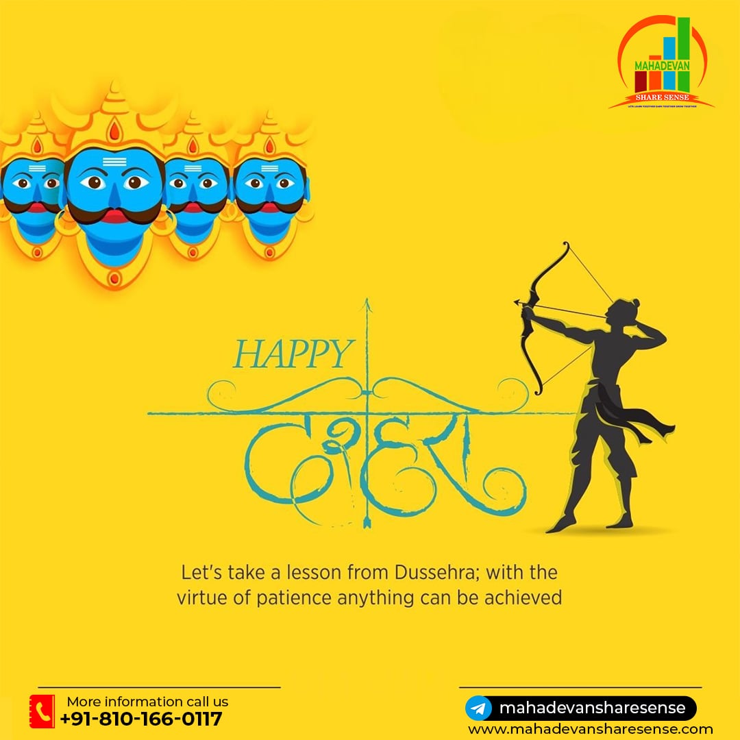 MahadevanShare's tweet photo. May this Dussehra burn all the gloom and misery on Earth and bring you happiness and prosperity. 
Mahadevan Share Sense wishes Happy Vijayadashami!
🎯Whatsapp: https://t.co/a2E07luL7o
🎯Telegram: https://t.co/X39Hwh8msh

#MahadevanShareSense #Dussehra #Vijayadashami #Dusshera2022 https://t.co/ORpWAPqOaw