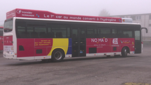 F3nord's tweet photo. Un car converti à l'#hydrogène par une start-up de la #Somme en passe d'être homologué, une première mondiale 
https://t.co/3IFk7DVPb6
#innovation #transport @transdevFR https://t.co/H9OOR3wPgA