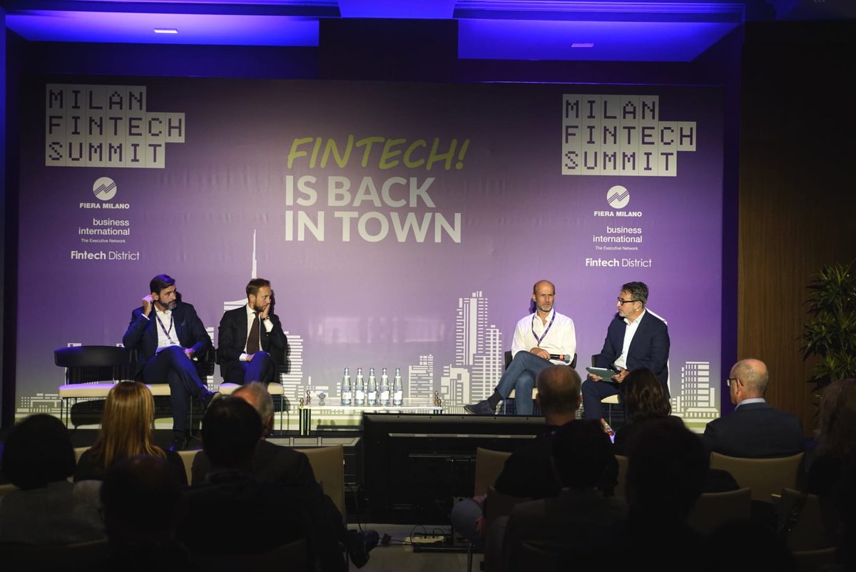 MilanSummit's tweet photo. We must look at the future of financial services through the #fintech lens: are we ready to go? Is Italy on the right path? And Europe?
Speakers🎤
Alessandro Hatami
Emmanuel Conte
Luca Palermo
Pietro Sella
#MFS #MFS22 https://t.co/5LPfpr59IL