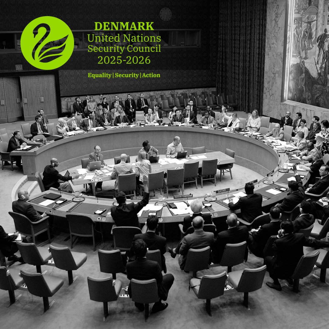 #EqualitySecurityAction is the slogan for #DK4UNSC candidature

✔️EQUALITY - Striving for a world in balance for all
✔️SECURITY - Dedicated to delivering on the aspirations of the UN Charter
✔️ACTION - Committed to working with all member states to advance joint solutions