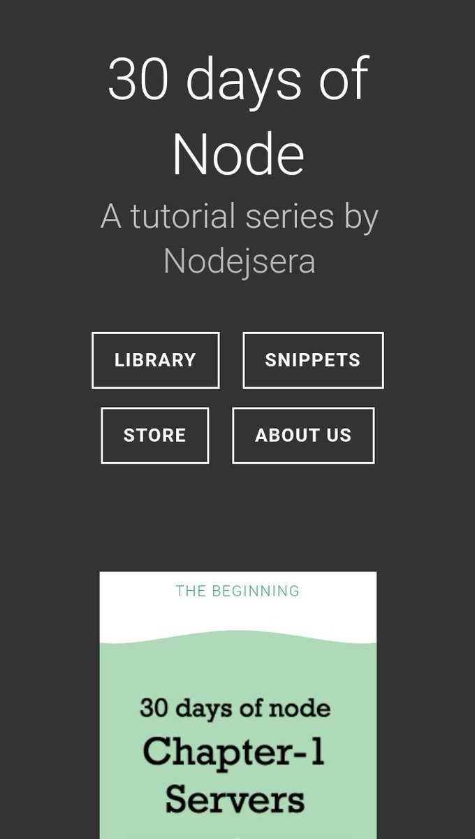 Je suis tombé sur un challenge sur 30 jours pour matriser Node.js idéal pour ceux qui aimerait débuter dessus ! 🚀

je vais le faire afin de voir si je peux pas me perfectionner avec des notions que je n'aurais peut être pas vu avant ! 👀

nodejsera.com/30-days-of-nod…