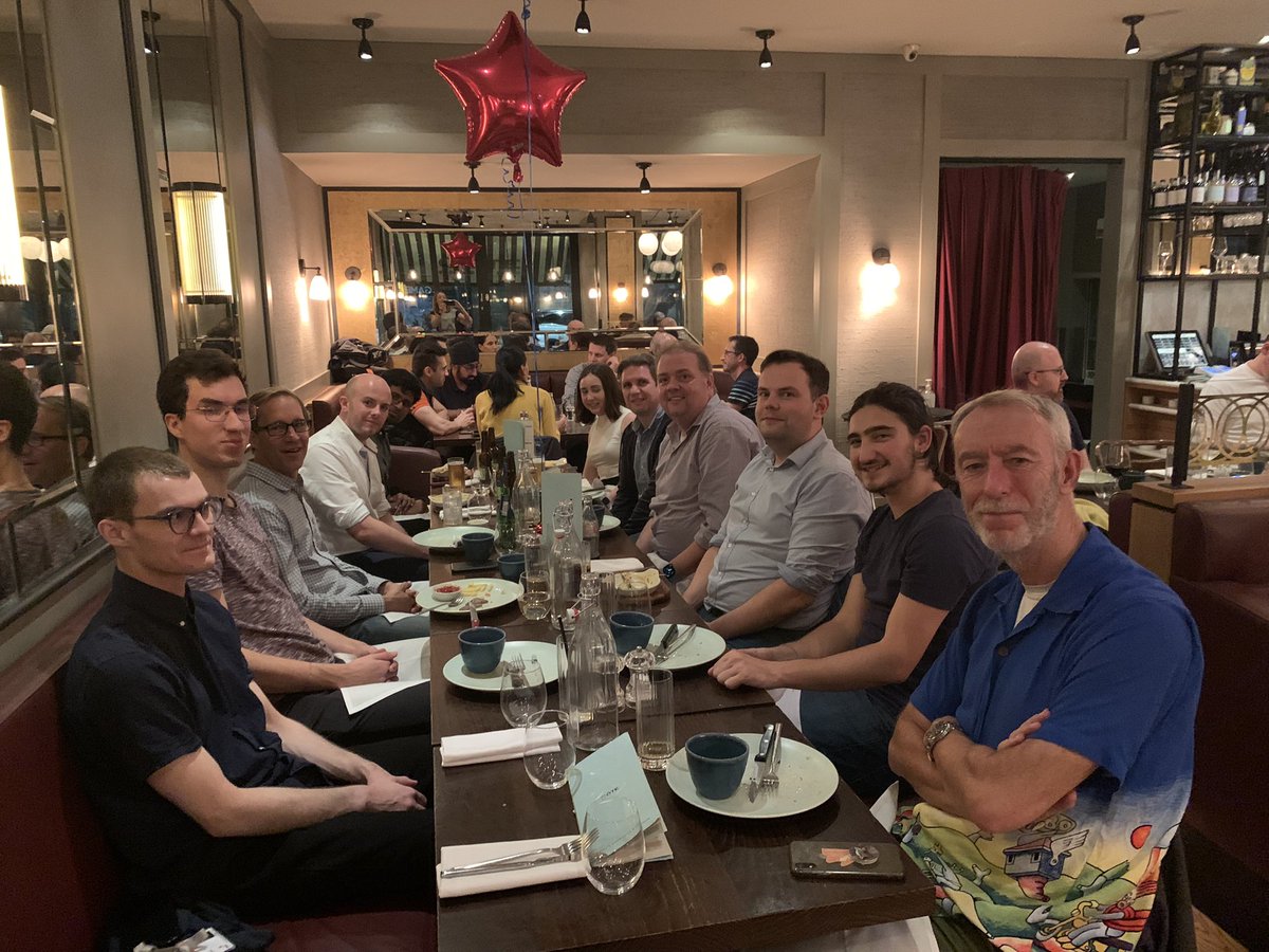 NicJH123's tweet photo. Super productive planning day yesterday for the Data and Automation Platforms Team followed by a meal to mark Rob Howard’s retirement @PwC_UK #DeliverTogether #CelebrateSuccess https://t.co/9sM2LlHuHA