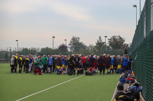 The Maidenhead Walking Football Tournament saw 15 teams across the nation come together to raise money for Macmillan Cancer on the World's Biggest Coffee Morning. A total of £1179 was raised.
Well done to all the partners involved in the organising of this event 👏